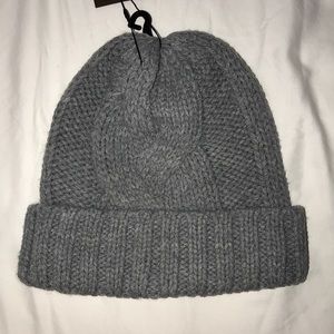 Grey Knit Hat